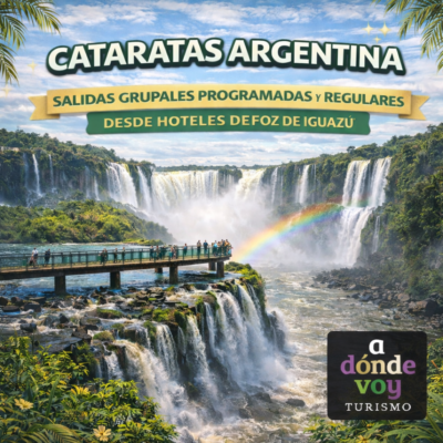 Cataratas lado argentino + Trf in - out / hoteles en FOZ DE IGUAZU
