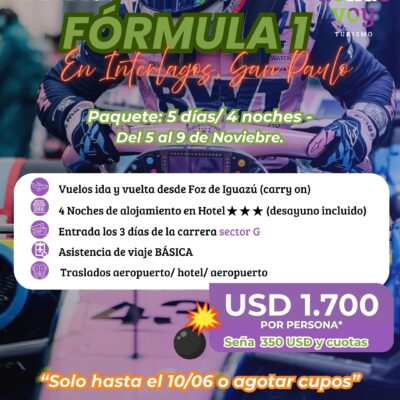 FORMULA 1 - SAO PAULO BRASIL