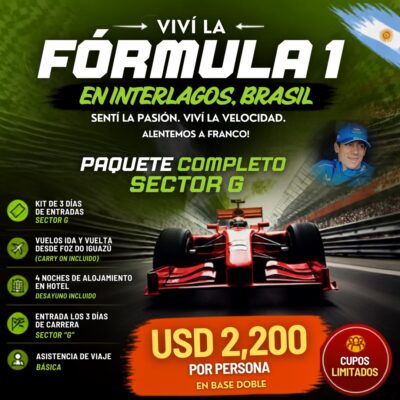 FORMULA 1 - SAO PAULO BRASIL