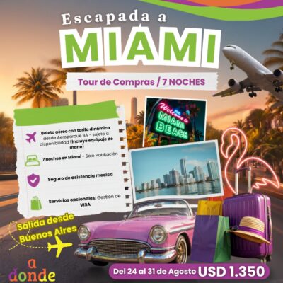 MIAMI - TOUR DE COMPRAS