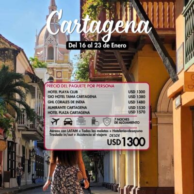 Cartagena - Salidas garantizadas (NO PROPIAS)